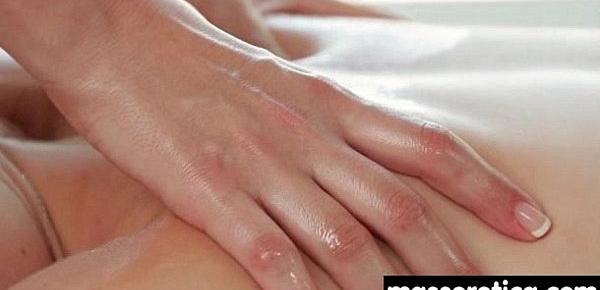  Sensual Oil Massage turns to Hot Lesbian action 7